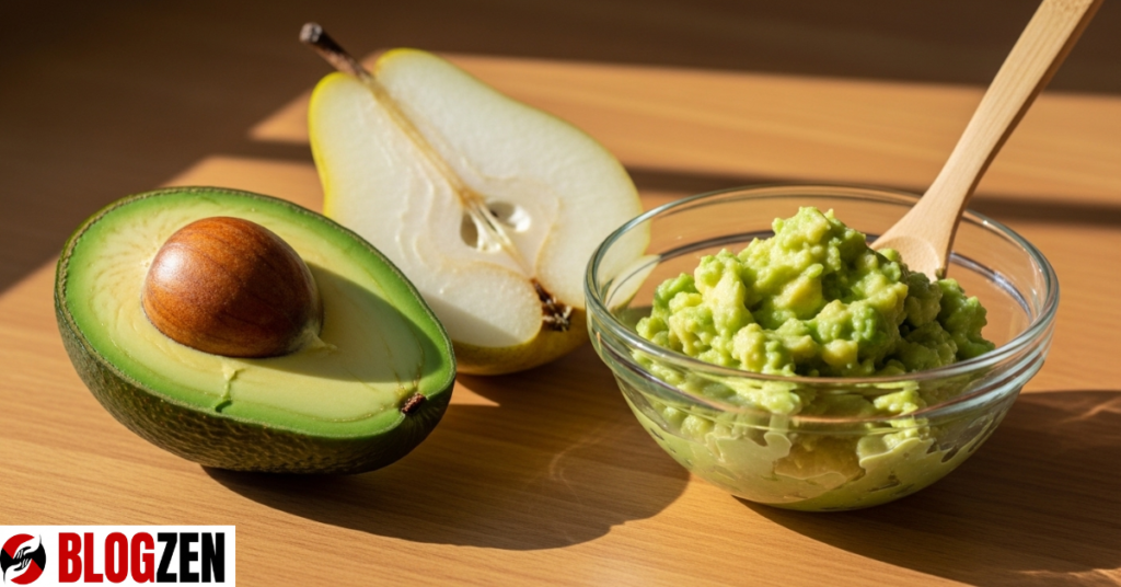 avocado pear face mask​
