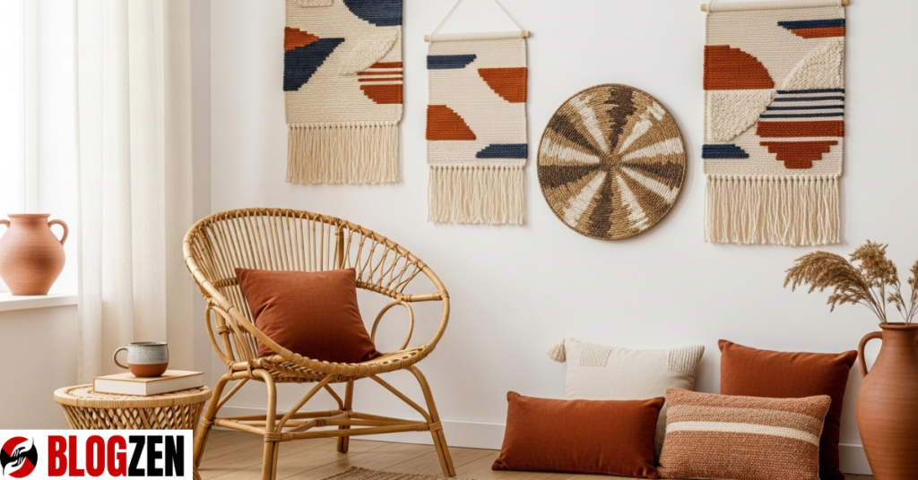 boho mid century modern
