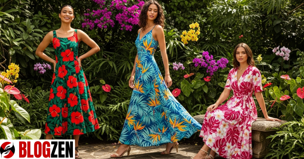 fashion hawaiian dress​
