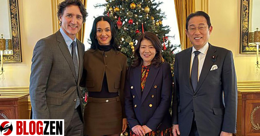 katy perry justin Trudeau
