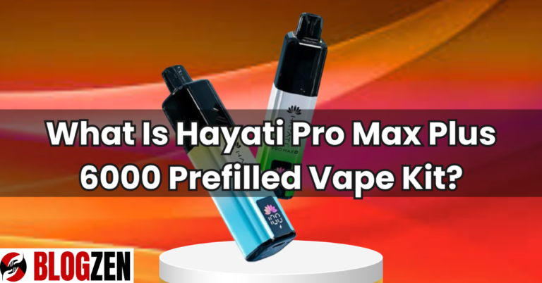 Hayati Pro Max Plus 6000 Prefilled Vape Kit