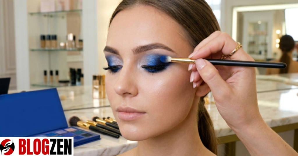 Blue Smokey Eye