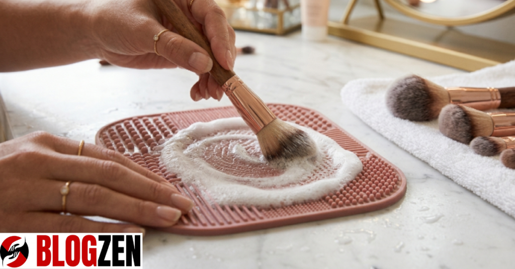how to clean makeup brushes