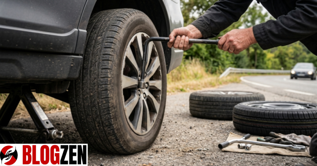 how to change a tire